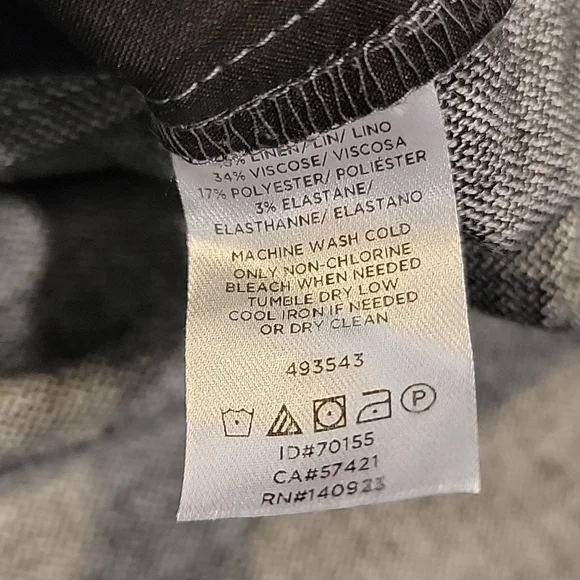 LOFT- Marisa Pant - Gray- Size 10 - Picture 4 of 4